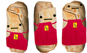 Tres Burritos de Bueno Bonito Burrito - Small